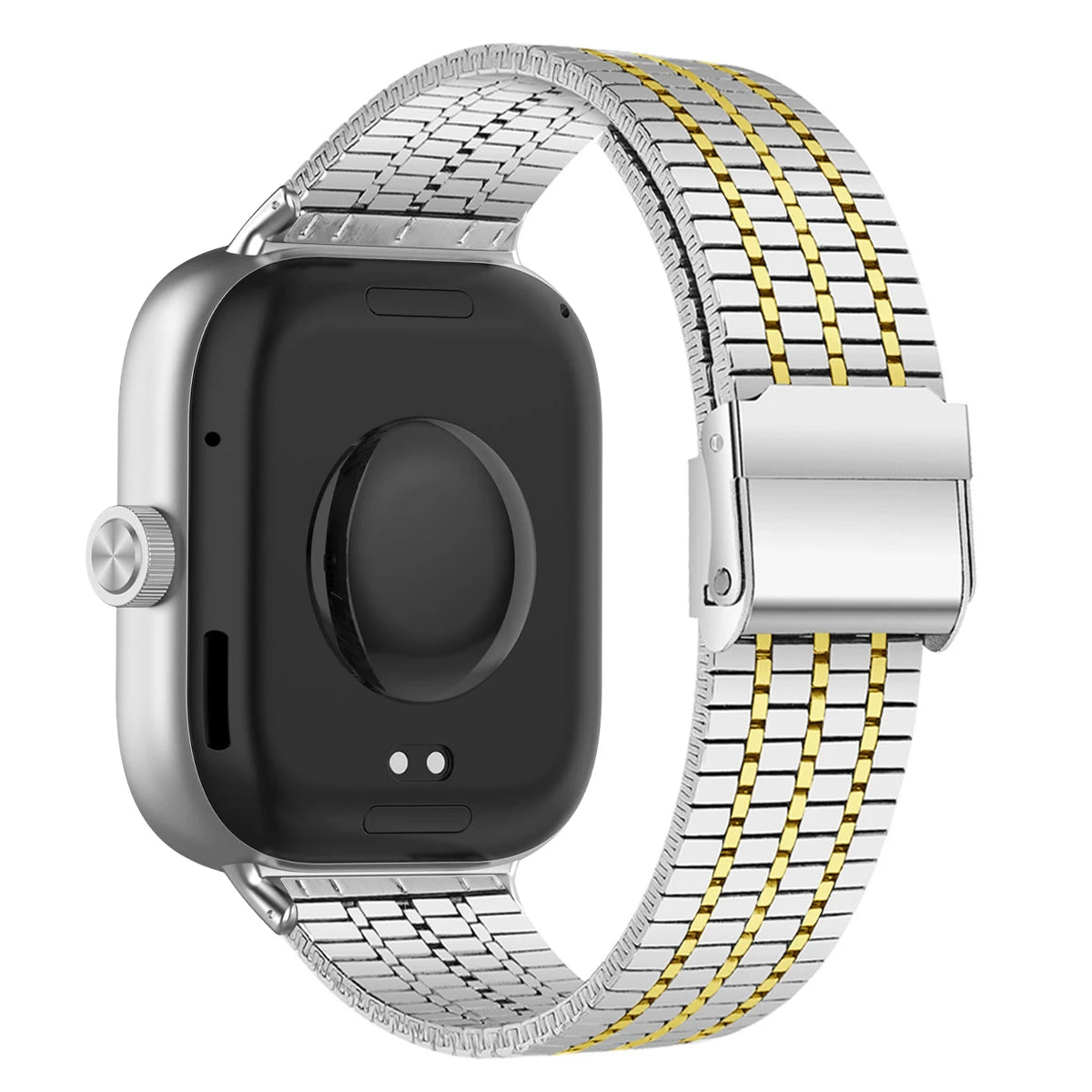 Cinturino Maglia Milanese in Acciaio Inox per Redmi Watch 5/4 e Xiaomi Mi Band 9/8 Pro – Elegante, Magnetico e Regolabile