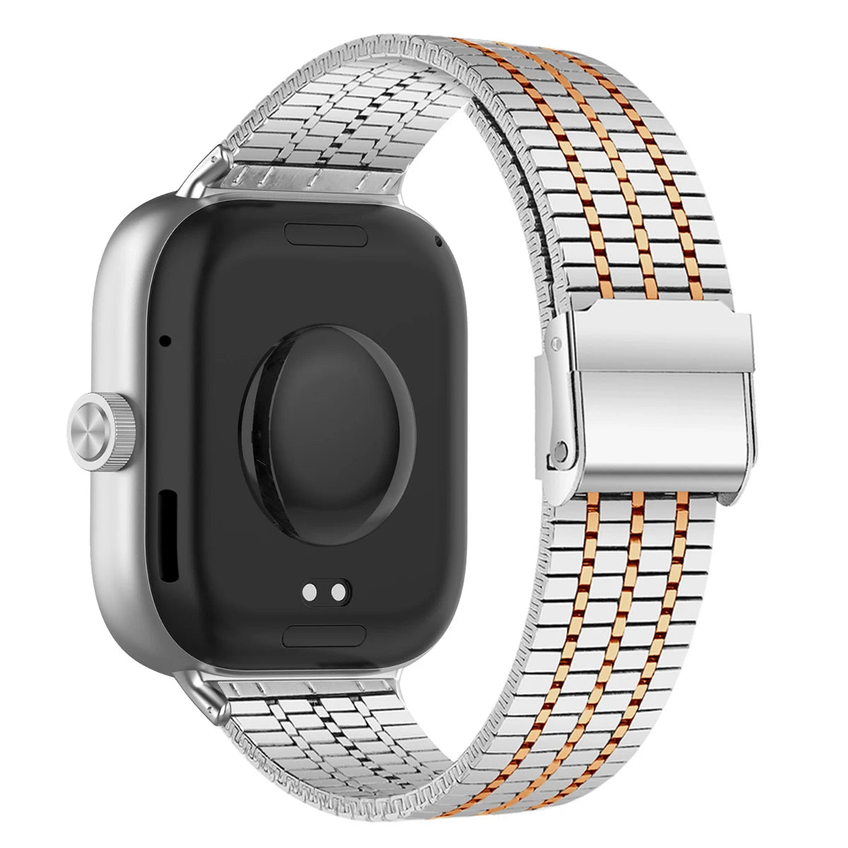 Cinturino Maglia Milanese in Acciaio Inox per Redmi Watch 5/4 e Xiaomi Mi Band 9/8 Pro – Elegante, Magnetico e Regolabile