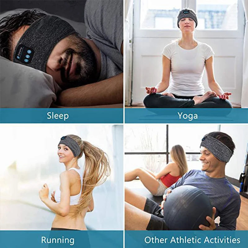 Fascia Sportiva con Cuffie Bluetooth 5.0 - Musica & Comfort per il Tuo Allenamento