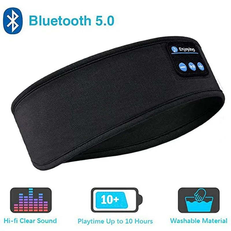 Fascia Sportiva con Cuffie Bluetooth 5.0 - Musica & Comfort per il Tuo Allenamento
