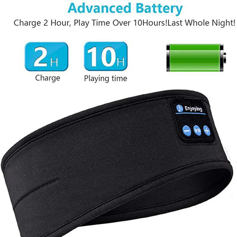 Fascia Sportiva con Cuffie Bluetooth 5.0 - Musica & Comfort per il Tuo Allenamento