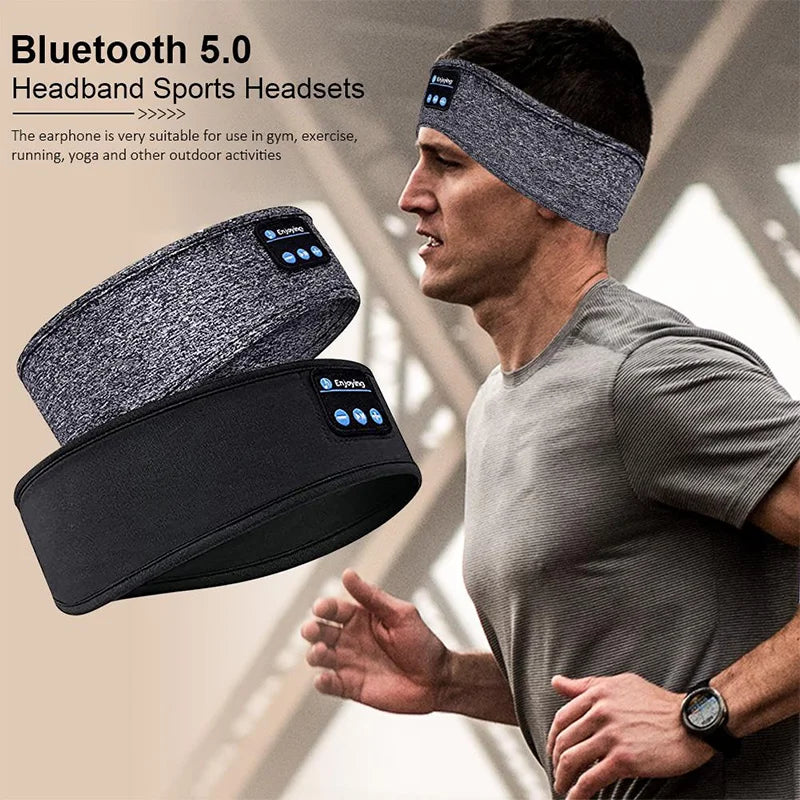 Fascia Sportiva con Cuffie Bluetooth 5.0 - Musica & Comfort per il Tuo Allenamento